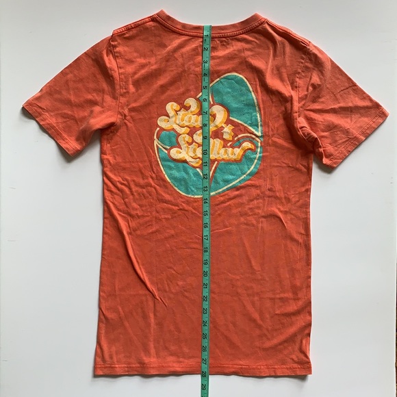 Dutch Bros T Shirts Stay Stellar, Coral - NEW - Picture 7 of 10